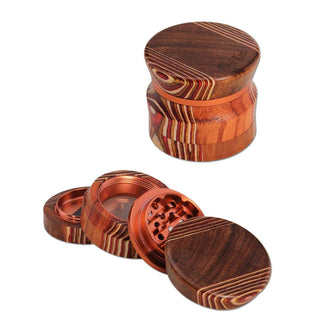 BLACK LEAF - Wood/Aluminium 66mm 4part - Grinder
