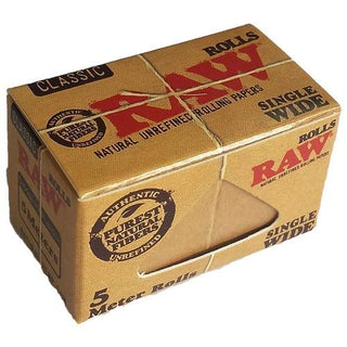 RAW - Classic Single Wide Rolls 5m