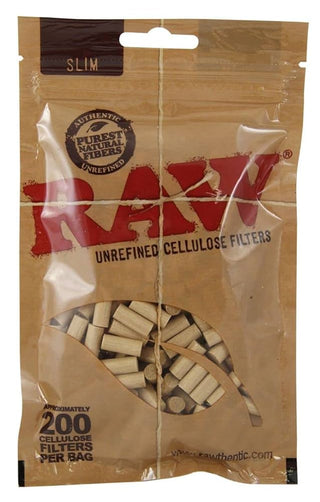 RAW - Cellulose Filters 200KPL 6mm