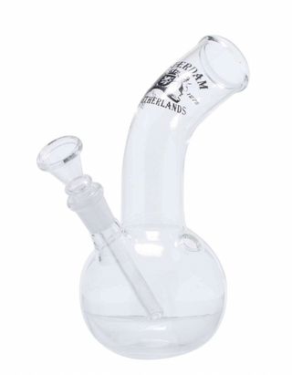 Amsterdam Glass Bong - H:18cm - Ø:36mm - Socket:14.5mm