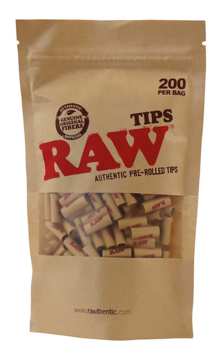 RAW- Pre Rolled - Tips