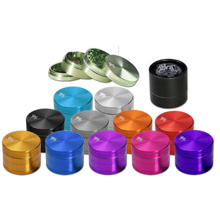 BLACK LEAF- Aluminium 50mm 4part - Grinder