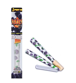 JUICY JAYS- 2x Blackberry Pre Rolled Cones