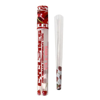 CYCLONES- 1x Clear Cherry Pre rolled Cones
